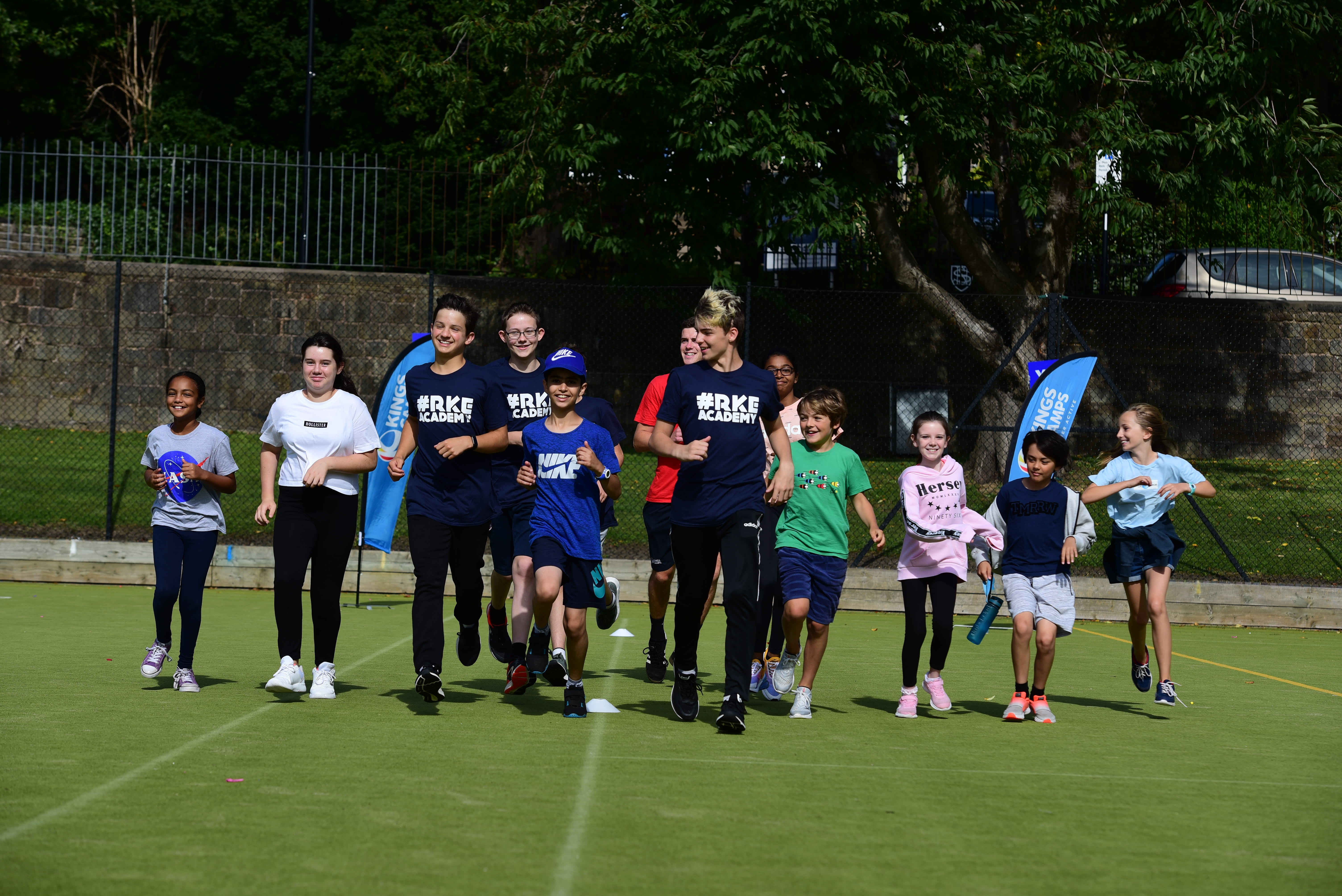 Kings Camps Sheffield 658 rookie children playing with younger children